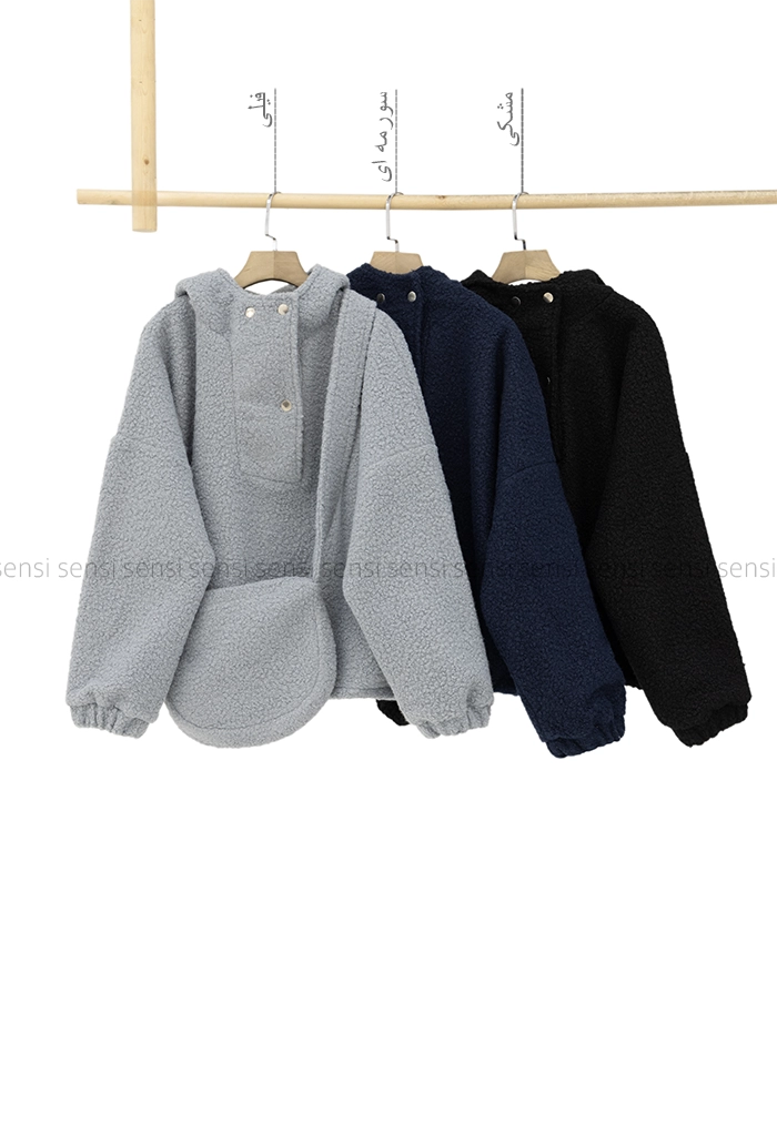 هودی آستر دار تدی کیف دارکد1004939